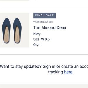 Rothy’s Almond Demi flats